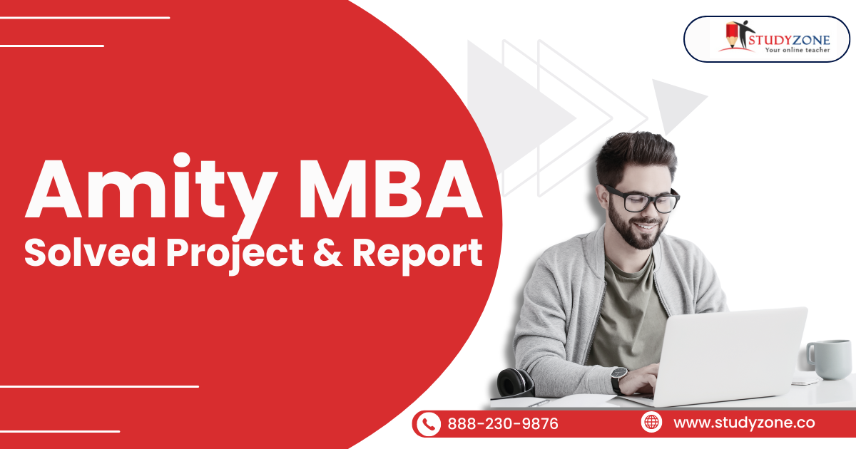 Amity MBA Project Report